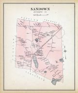 Sandown, New Hampshire State Atlas 1892